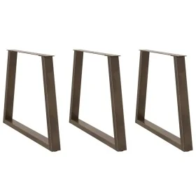 Patas para mesa de comedor en forma de V 3 uds acero natural von , Tischbeine - Ref: Foro24-4012591, Preis: 141,36 €, Rabatt: %