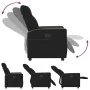 Sillón reclinable de tela negro de , Sillones - Ref: Foro24-4104827, Precio: 187,70 €, Descuento: %