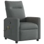 Sillón de masaje reclinable de tela gris oscuro de , Sillones - Ref: Foro24-4104833, Precio: 204,42 €, Descuento: %