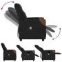 Sillón reclinable de masaje de tela negro by , Armchairs - Ref: Foro24-4104819, Price: 205,91 €, Discount: %