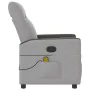 Sillón de masaje reclinable de tela gris nube von , Sessel - Ref: Foro24-4104831, Preis: 205,26 €, Rabatt: %