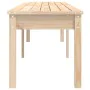 2-Sitzer-Gartenbank aus massivem Kiefernholz 203,5x44x45 cm von vidaXL, Gartenbänke - Ref: Foro24-824018, Preis: 89,84 €, Rab...