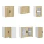 Mueble cocina Lucca roble sonoma 11 pzas madera contrachapada de , Armarios de cocina - Ref: Foro24-3314894, Precio: 686,94 €...
