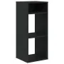 Estantería de madera de ingeniería negra 34x31x80 cm de , Librerías y estanterías - Ref: Foro24-860275, Precio: 40,81 €, Desc...