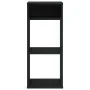 Estantería de madera de ingeniería negra 34x31x80 cm de , Librerías y estanterías - Ref: Foro24-860275, Precio: 40,81 €, Desc...