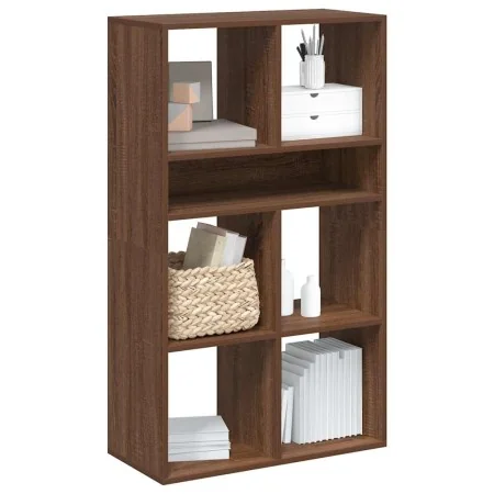 Estantería madera de ingeniería color marrón roble 66x31x112 cm von , Bücherregale und Regale - Ref: Foro24-860307, Preis: 77...