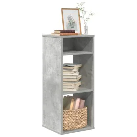 Estantería madera contrachapada gris hormigón 34x31x80 cm by , Bookcases and shelves - Ref: Foro24-860277, Price: 38,91 €, Di...