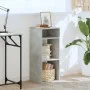Estantería madera contrachapada gris hormigón 34x31x80 cm by , Bookcases and shelves - Ref: Foro24-860277, Price: 38,77 €, Di...