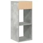 Estantería madera contrachapada gris hormigón 34x31x80 cm by , Bookcases and shelves - Ref: Foro24-860277, Price: 38,77 €, Di...