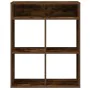 Estantería madera ingeniería color roble ahumado 66x31x80 cm de , Librerías y estanterías - Ref: Foro24-860296, Precio: 69,01...