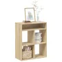 Estantería madera ingeniería color roble 66x31x80 cm de , Librerías y estanterías - Ref: Foro24-860294, Precio: 57,91 €, Desc...