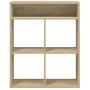Estantería madera ingeniería color roble 66x31x80 cm de , Librerías y estanterías - Ref: Foro24-860294, Precio: 57,91 €, Desc...