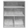 Estantería madera contrachapada gris hormigón 60x30x71,5 cm by , Bookcases and shelves - Ref: Foro24-860313, Price: 49,56 €, ...