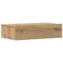 Mesita de noche madera de ingeniería roble artisan 60x35 cm by , Nightstands - Ref: Foro24-3329160, Price: 46,23 €, Discount: %