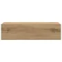 Mesita de noche madera de ingeniería roble artisan 60x35 cm by , Nightstands - Ref: Foro24-3329160, Price: 46,23 €, Discount: %