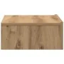 Mesita de noche madera de ingeniería roble artisan 60x35 cm by , Nightstands - Ref: Foro24-3329160, Price: 46,23 €, Discount: %