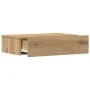 Mesita de noche madera de ingeniería roble artisan 60x35 cm by , Nightstands - Ref: Foro24-3329160, Price: 46,23 €, Discount: %