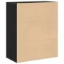Estantería madera ingeniería negra 60x30x71,5 cm de , Librerías y estanterías - Ref: Foro24-860311, Precio: 51,95 €, Descuent...