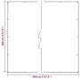 Lona transparente con ojales polietileno 4x4 m by , Waterproof tarpaulins - Ref: Foro24-4018518, Price: 33,38 €, Discount: %