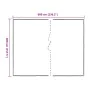 Lona transparente con ojales polietileno 4x6 m by , Waterproof tarpaulins - Ref: Foro24-4018564, Price: 45,67 €, Discount: %