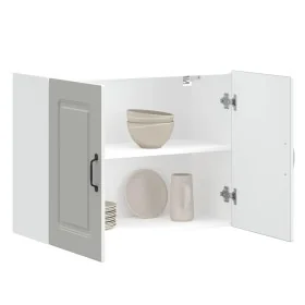 Armario de pared para cocina Kalmar madera de ingeniería blanca de , Armarios de cocina - Ref: Foro24-853587, Precio: 70,69 €...