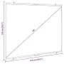 Pantalla de proyección colgante de pared 84 pulgadas 4:3 de , Pantallas para proyección - Ref: Foro24-4101024, Precio: 25,65 ...