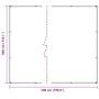 Lona transparente con ojales PVC 3x5 m by , Waterproof tarpaulins - Ref: Foro24-4018601, Price: 82,21 €, Discount: %