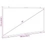 Pantalla de proyección colgante de pared 84 pulgadas 16:9 von , Projektionsflächen - Ref: Foro24-4101030, Preis: 34,28 €, Rab...