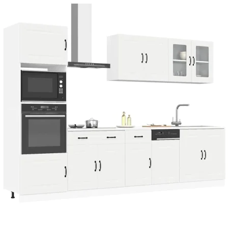 Mueble de cocina Kalmar blanco 7 piezas madera contrachapada von , Küchenschränke - Ref: Foro24-3314731, Preis: 684,56 €, Rab...