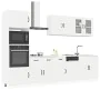Mueble de cocina Kalmar blanco 7 piezas madera contrachapada von , Küchenschränke - Ref: Foro24-3314731, Preis: 684,56 €, Rab...