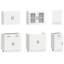 Mueble de cocina Kalmar blanco 7 piezas madera contrachapada von , Küchenschränke - Ref: Foro24-3314731, Preis: 684,56 €, Rab...