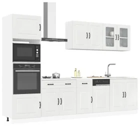 Mueble cocina Kalmar blanco de alto brillo 7 pzas von , Küchenschränke - Ref: Foro24-3314733, Preis: 684,80 €, Rabatt: %