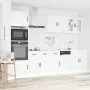 Mueble cocina Kalmar blanco de alto brillo 7 pzas de , Armarios de cocina - Ref: Foro24-3314733, Precio: 684,80 €, Descuento: %