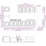 Mueble cocina Kalmar blanco de alto brillo 7 pzas de , Armarios de cocina - Ref: Foro24-3314733, Precio: 684,80 €, Descuento: %