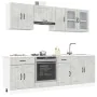 Mueble cocina Kalmar gris hormigón 8 pzas madera contrachapada de , Armarios de cocina - Ref: Foro24-3314835, Precio: 526,54 ...