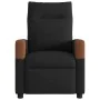 Sillón reclinable de masaje eléctrico tela negro by , Armchairs - Ref: Foro24-3324000, Price: 253,47 €, Discount: %