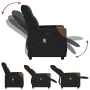 Sillón reclinable de masaje eléctrico tela negro by , Armchairs - Ref: Foro24-3324000, Price: 253,47 €, Discount: %