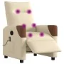 Sillón reclinable de masaje eléctrico tela color crema von , Sessel - Ref: Foro24-3324002, Preis: 240,22 €, Rabatt: %