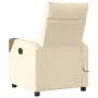 Sillón reclinable de masaje eléctrico tela color crema von , Sessel - Ref: Foro24-3324002, Preis: 240,22 €, Rabatt: %