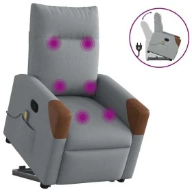 Sillón de masaje reclinable de pie de tela gris claro von , Sessel - Ref: Foro24-3324014, Preis: 289,53 €, Rabatt: %