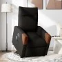 Sillón reclinable de masaje elevable tela negro by , Armchairs - Ref: Foro24-3324016, Price: 290,92 €, Discount: %