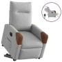 Sillón eléctrico reclinable elevable de tela gris nube de , Sillones - Ref: Foro24-3324021, Precio: 322,89 €, Descuento: %