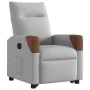 Sillón eléctrico reclinable elevable de tela gris nube de , Sillones - Ref: Foro24-3324021, Precio: 322,89 €, Descuento: %