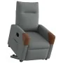 Sillón eléctrico reclinable elevable de tela gris oscuro by , Armchairs - Ref: Foro24-3324023, Price: 336,23 €, Discount: %