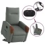 Sillón eléctrico reclinable elevable de tela gris oscuro by , Armchairs - Ref: Foro24-3324023, Price: 336,23 €, Discount: %