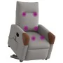 Sillón de masaje eléctrico reclinable elevable tela taupé by , Armchairs - Ref: Foro24-3324035, Price: 340,18 €, Discount: %