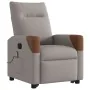 Sillón de masaje eléctrico reclinable elevable tela taupé by , Armchairs - Ref: Foro24-3324035, Price: 340,18 €, Discount: %