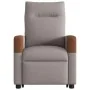 Sillón de masaje eléctrico reclinable elevable tela taupé by , Armchairs - Ref: Foro24-3324035, Price: 340,18 €, Discount: %