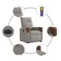 Sillón de masaje eléctrico reclinable elevable tela taupé by , Armchairs - Ref: Foro24-3324035, Price: 340,18 €, Discount: %