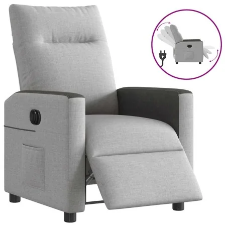 Sillón reclinable eléctrico de tela gris nube von , Sessel - Ref: Foro24-3324037, Preis: 242,29 €, Rabatt: %